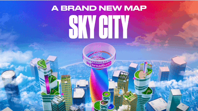 Sky City: Sky Broadband’s bespoke playable gaming experience